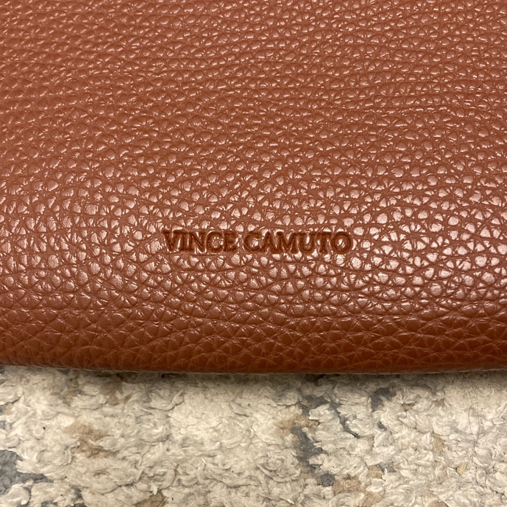 Vince Camuto Brown Textured Leather - Picture 2 of 5